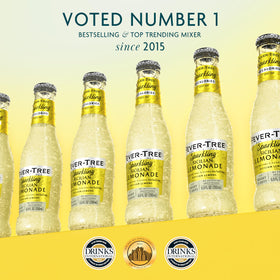 Fever-Tree Sicilian Lemonade 4-bottle pack ready for home entertaining.