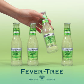 Serving suggestion with glass and lime garnish for refreshing drinks.