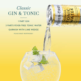 Bubble close-up highlighting refreshing aroma from Fever-Tree tonic water