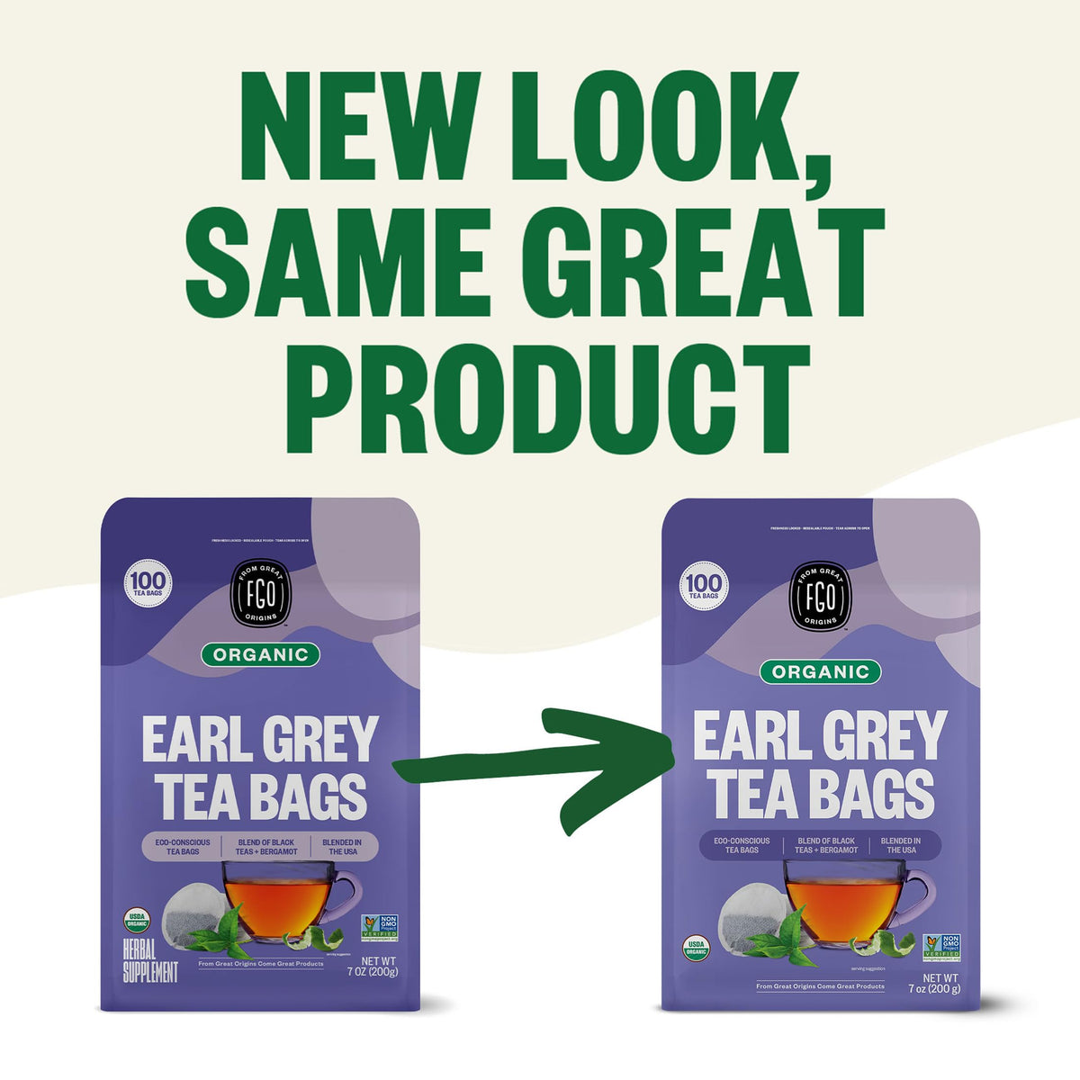 FGO Abaca hemp fiber tea bags reduce waste and dyes