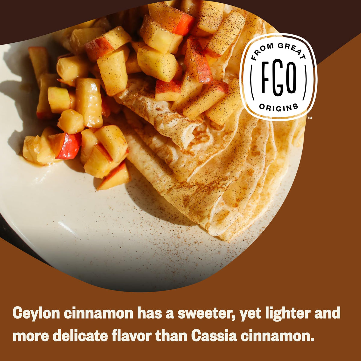 FGO Cinnamon powder for baking and pastries with even aroma