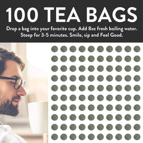 California-packed foil-lined kraft bags signaling quality and care.