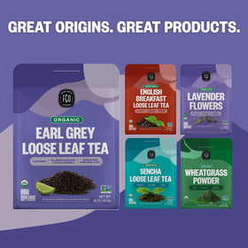 Aroma of FGO Earl Grey rising from the kettle for a comforting ritual.