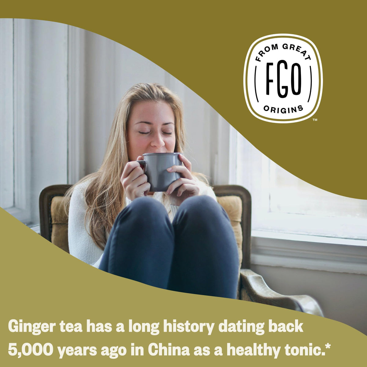 Eco-conscious kraft packaging for FGO tea minimizes waste