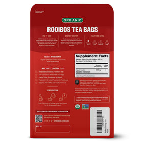 FGO rooibos tea packaging with foil lined kraft for freshness