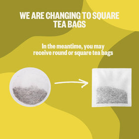 FGO foil-lined kraft bags preserving fresh flavor of dandelion tea.