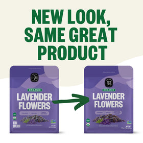 FGO imported lavender from France—floral buds ideal for baking and potpourri.