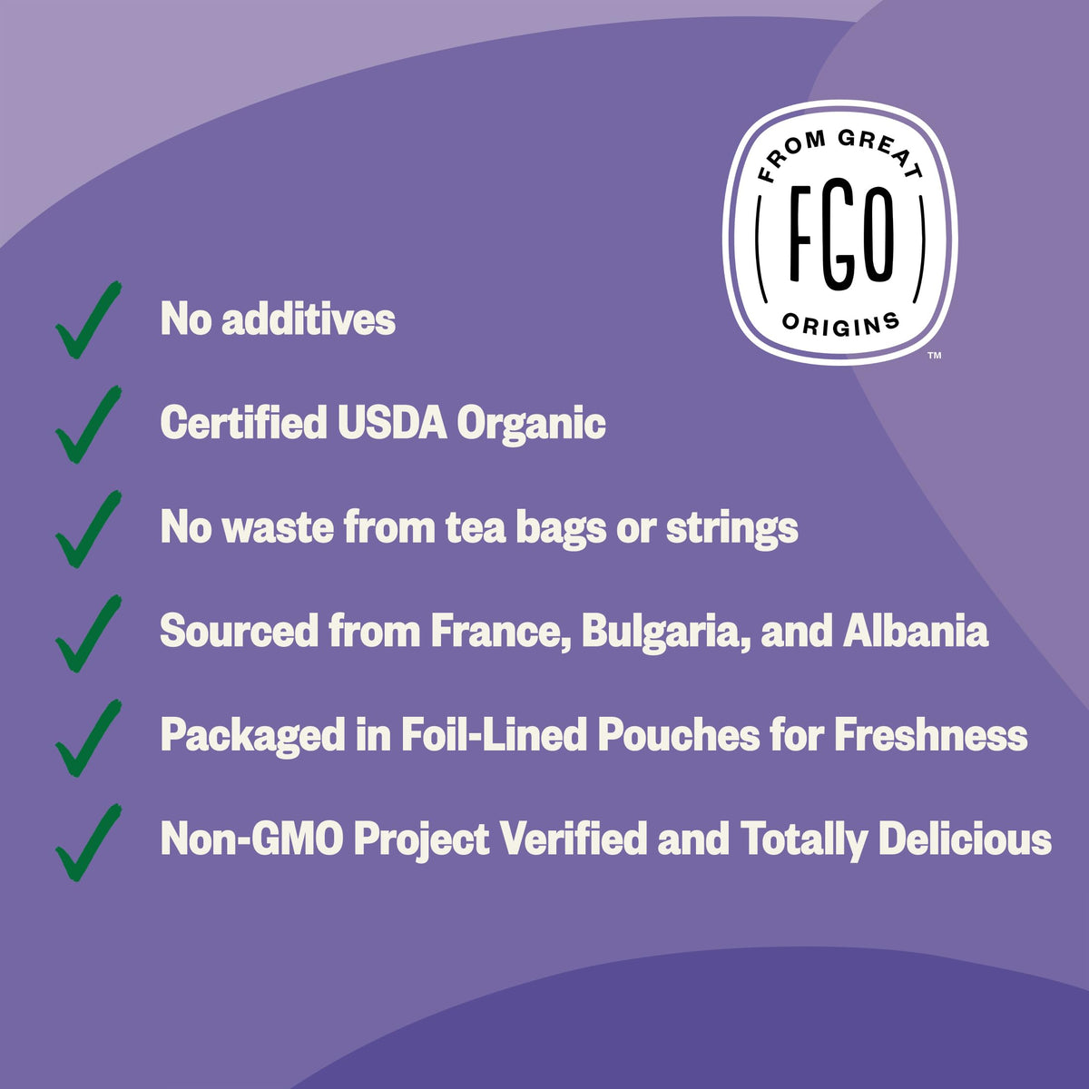 FGO dried lavender buds—France-sourced, ideal for sachet crafting and fragrant recipes.