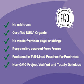 FGO organic lavender buds with delicate aroma for sachets and potpourri.