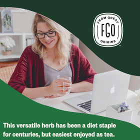 Brewing a caffeine-free cup with FGO Nettle Tea for a relaxing ritual