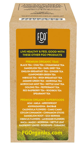 FGO Organic Chai Black Tea K-Cup Pods storage scene for freshness