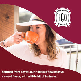 Hibiscus infusion in a glass for syrups or beverages