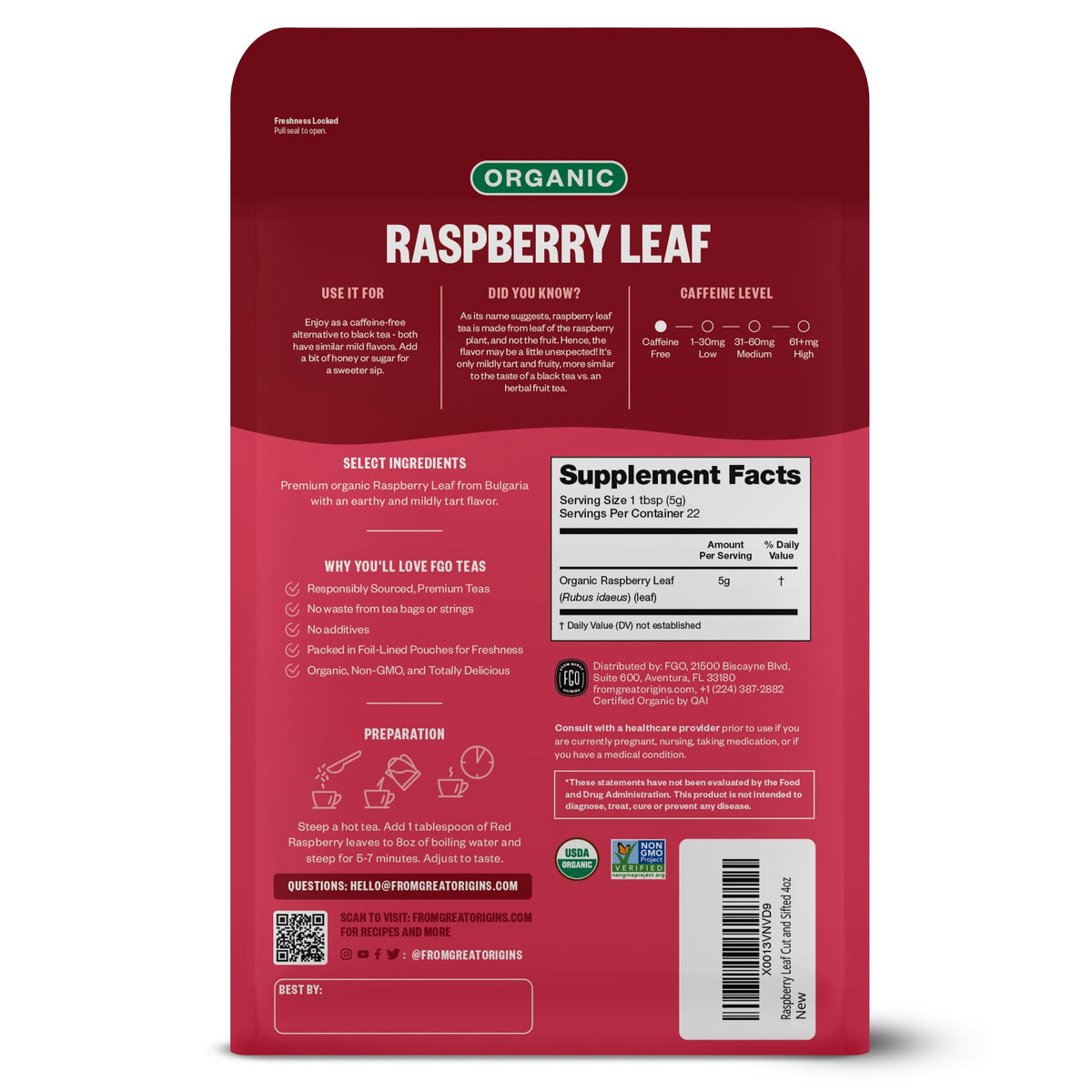 Dried red raspberry leaves closeup showing texture for mild herbal brew.