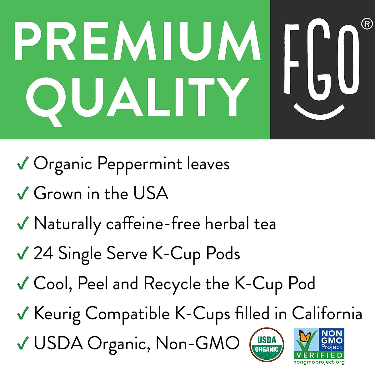 FGO recyclable K-Cup packaging supports eco-friendly daily use.