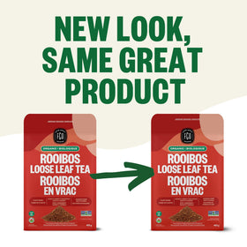 USDA Organic and Non-GMO certified FGO Rooibos.