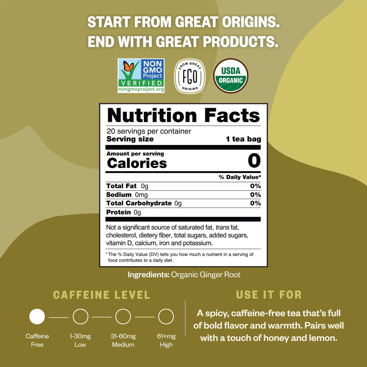 FGO tea bags made with Abaca hemp fiber for sustainable brewing