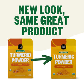 FGO turmeric powder sourced from India delivers authentic flavor and aroma.