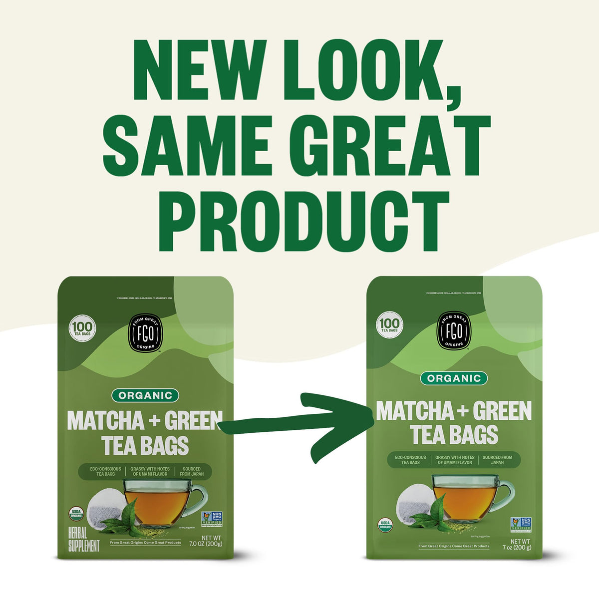 FGO USDA Organic certification by CCOF seal ensures trusted organic quality.