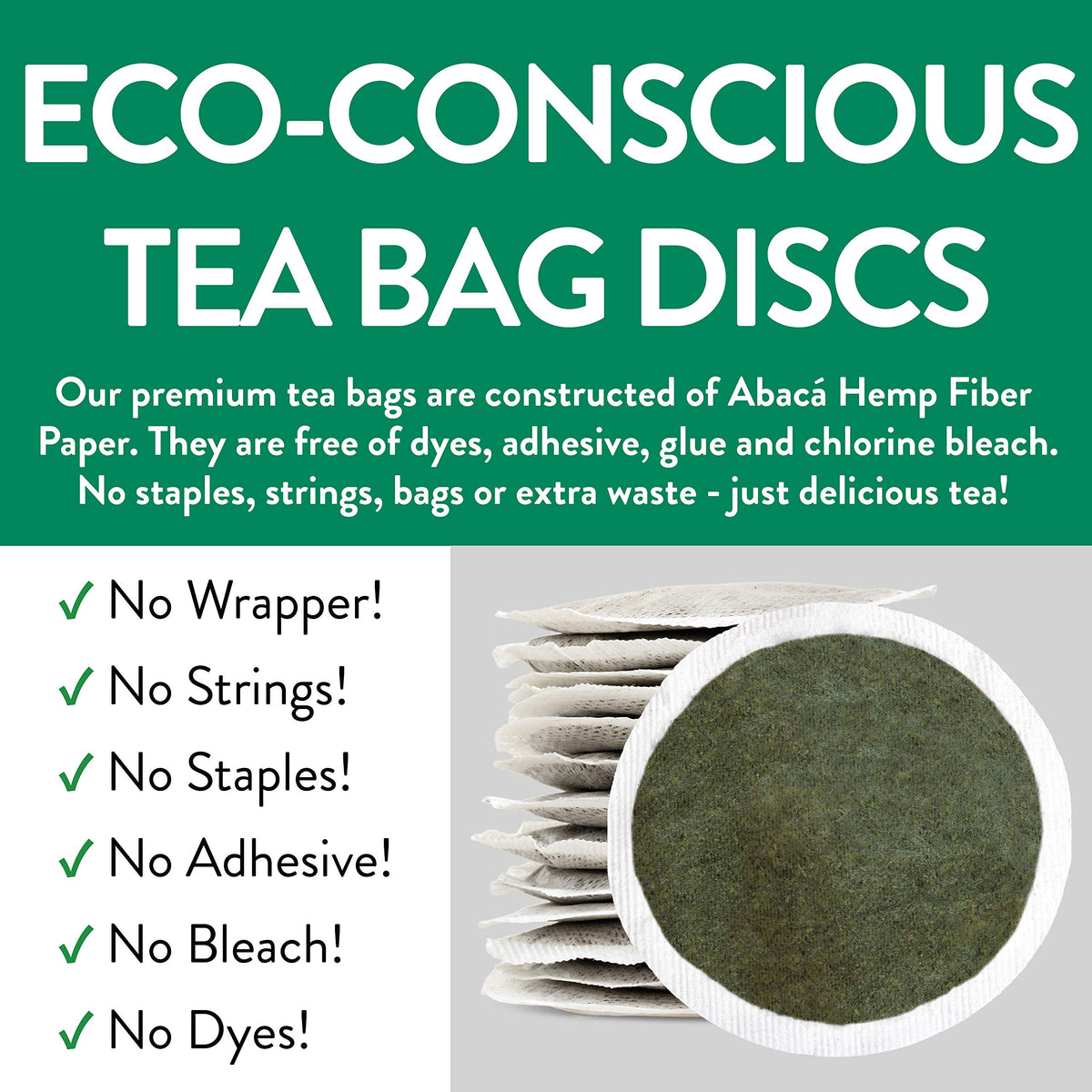 USDA Organic and Non-GMO seals on FGO Moringa Tea package.