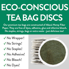 USDA Organic and Non-GMO seals on FGO Moringa Tea package.