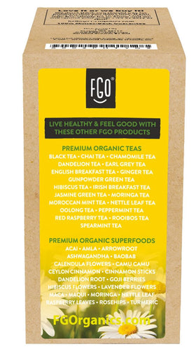 FGO USDA Organic seal on packaging signals trusted standards.