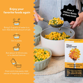 Fiber Gourmet ingredients are natural with no artificial colors used in the product.