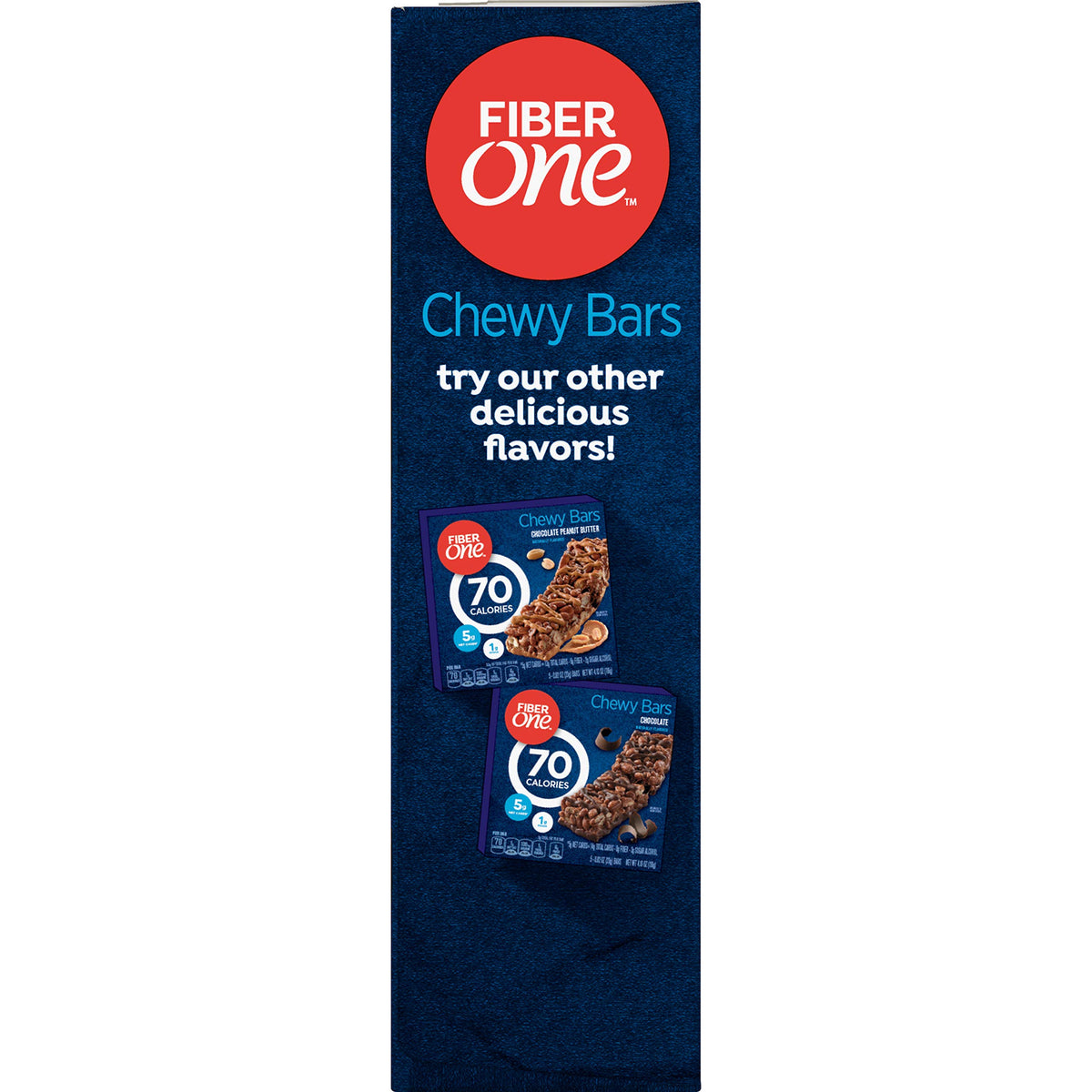 Fiber One bar break shot showing shareable bite and texture contrast