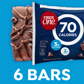 Fiber One 70-calorie snack bar, a light chocolate treat option.