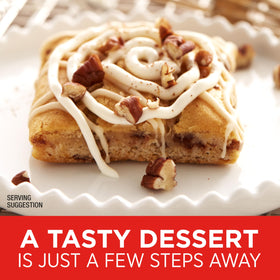 Shelf-ready Fiber One Cinnamon Coffee Cake bars shown for lunchbox snacking