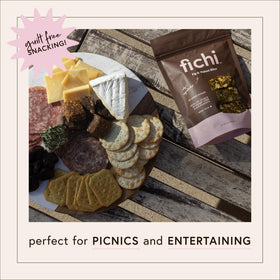 Fichi bites showcasing USA-grown figs and walnuts