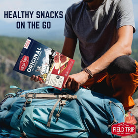 Field Trip jerky nitrate-free badge indicating clean ingredients