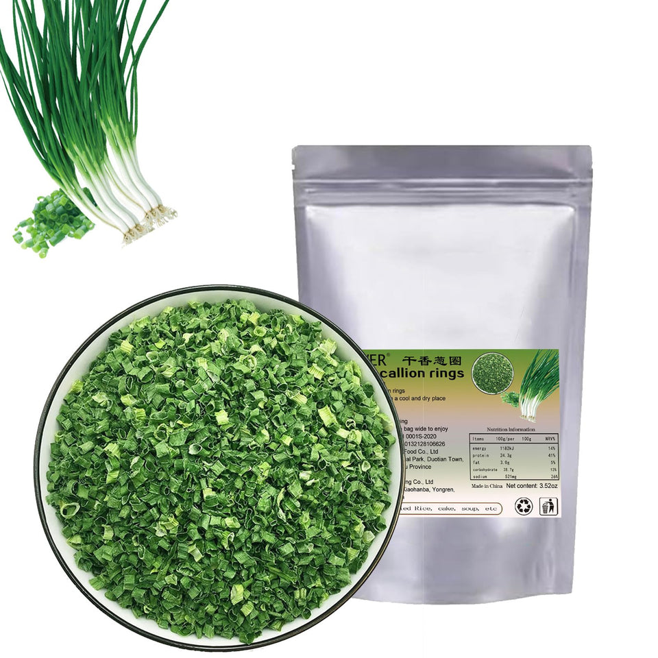 FIFIWER dried scallions pack shown for pantry convenience and flavor boost