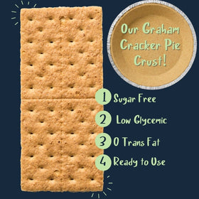 FIFTY50 ready-to-eat pie crust plate for quick desserts