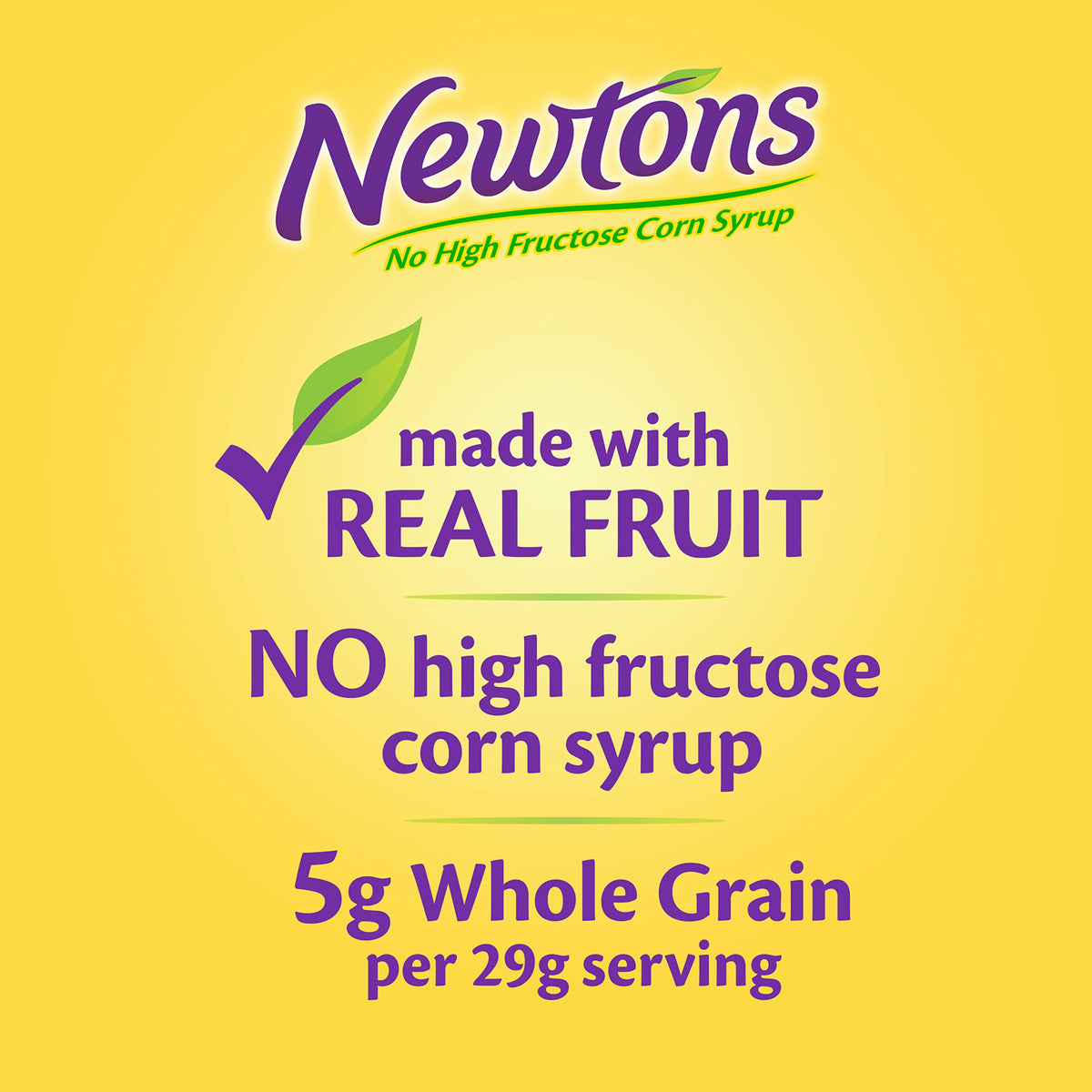 Fig Newtons Strawberry Bars cross-section reveals real fruit filling.