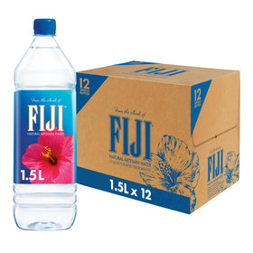 FIJI 1.5L bottle front view for everyday hydration