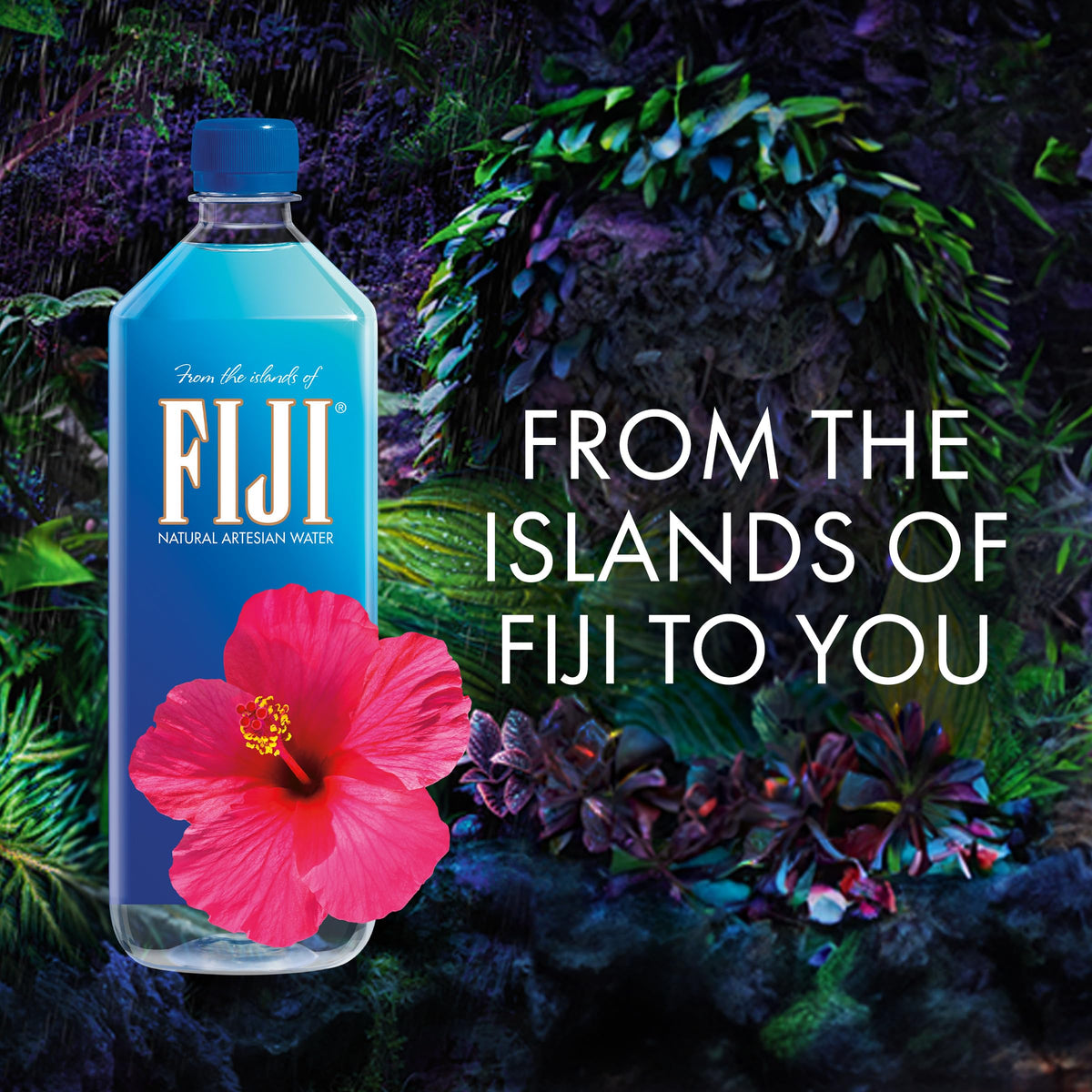 FIJI Water 7.7 pH balance and premium quality