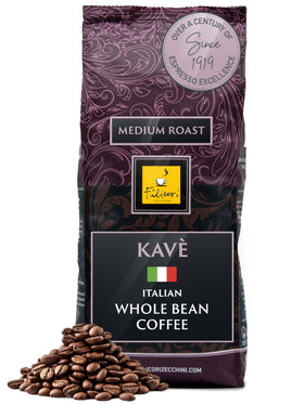 Filicori Zecchini Kave 2.2lb bag ready for home espresso.