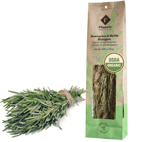 FILIPPONE organic Sicilian rosemary leaves 25g with rich aroma for roasting
