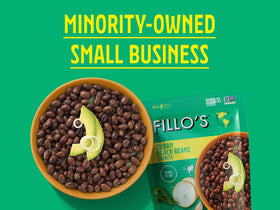 Fillos microwavable BPA-free pouch for fast heat-and-serve meals.