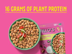 Fillo's Ready-to-Eat Variety Pack microwavable pouches for fast, shelf-stable meals.