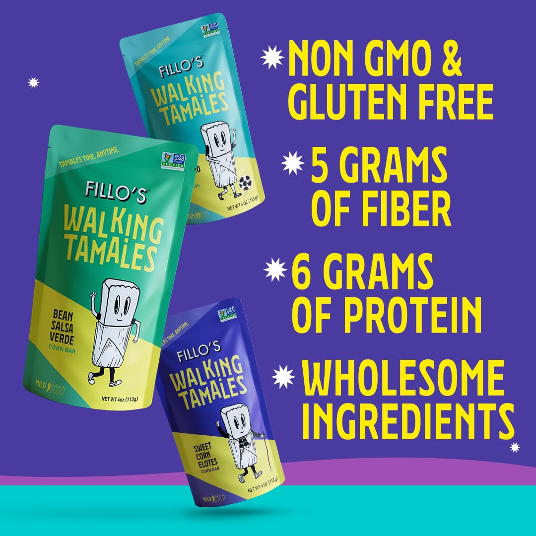 Fillo’s Salsa Verde tamales – vibrant flavor for easy lunches.