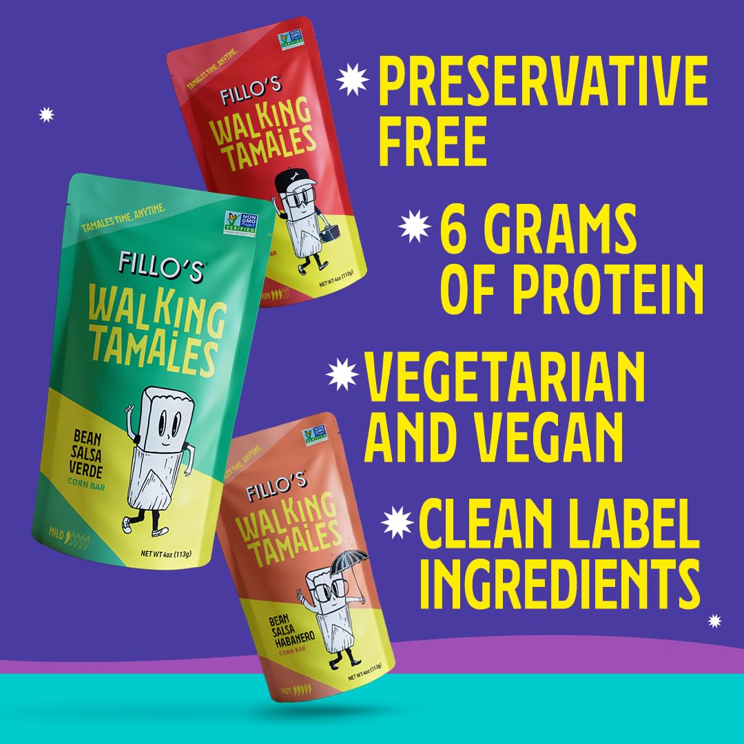 Fillo's Tamales Variety Pack opened pouch demonstrates convenient ready-to-eat meals