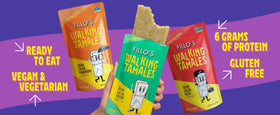 Fillo's Walking Tamales vegan-friendly option in BPA-free pouch for plant-based meals