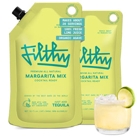 Filthy Margarita Mix pouch displayed for easy homemade margaritas.