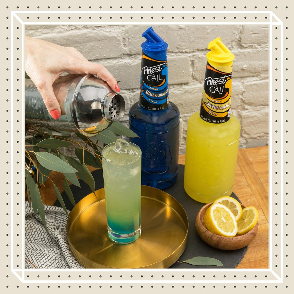 Finest Call Bar Syrup bottle for steady pours in busy service.