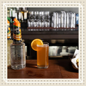 Finest Call consistently flavored syrup ensuring reliable cocktail-making outcomes.