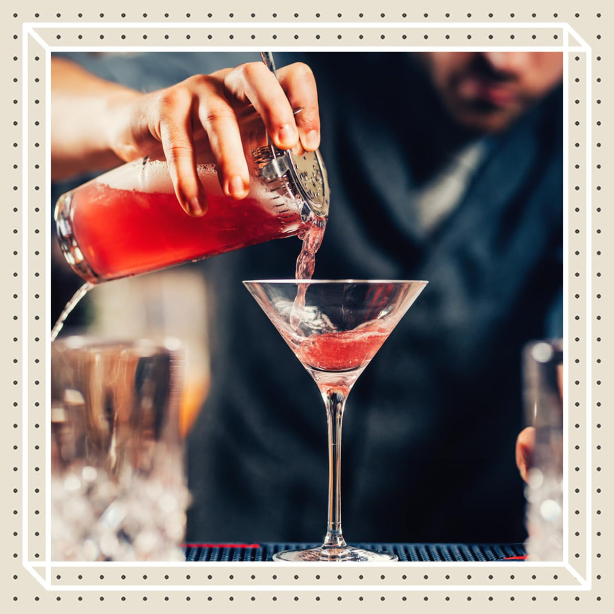 Finest Call 1L bottle with dispensing closure for fast pours.