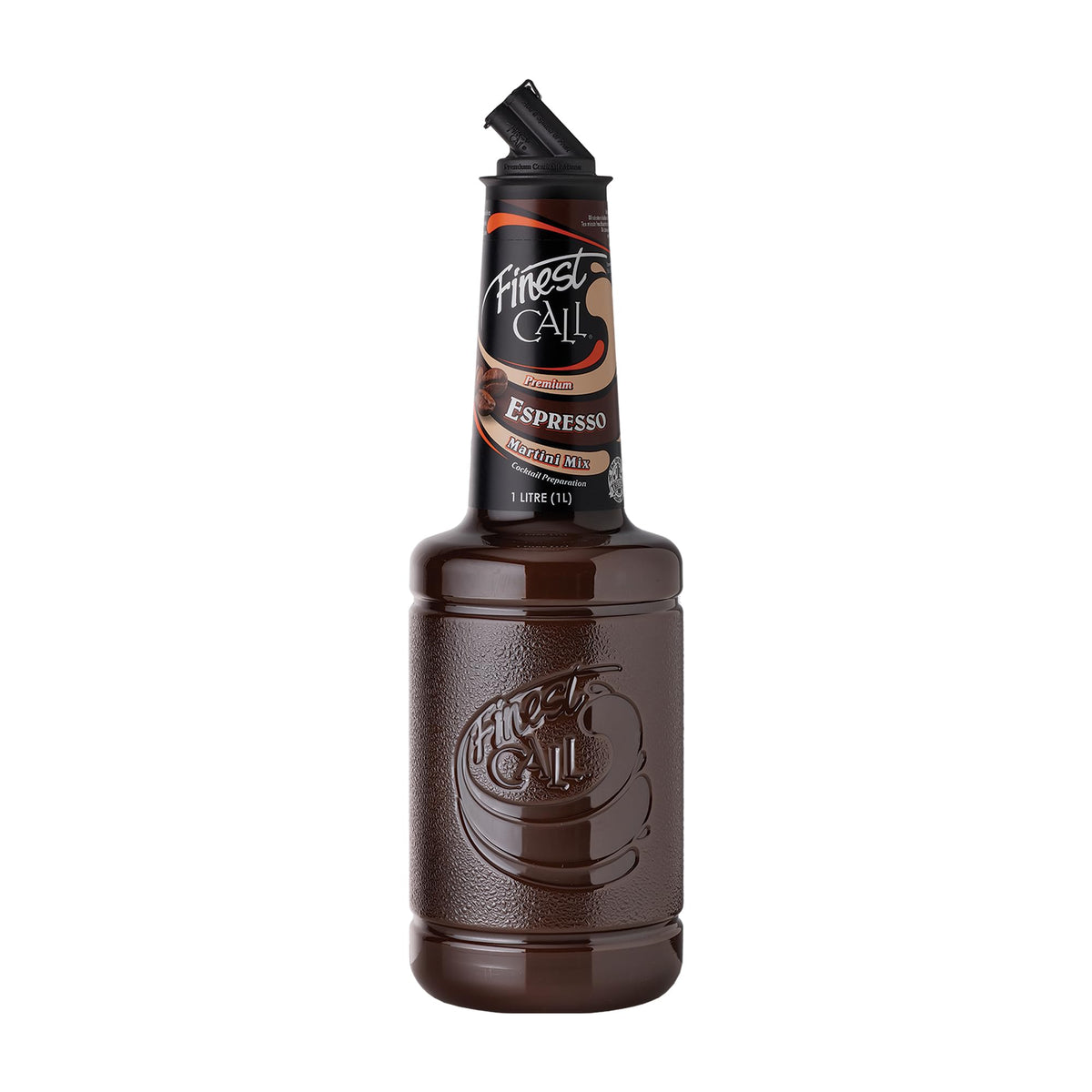 Finest Call Espresso Martini Mix bottle showing authentic coffee flavor ideal for premium cocktails