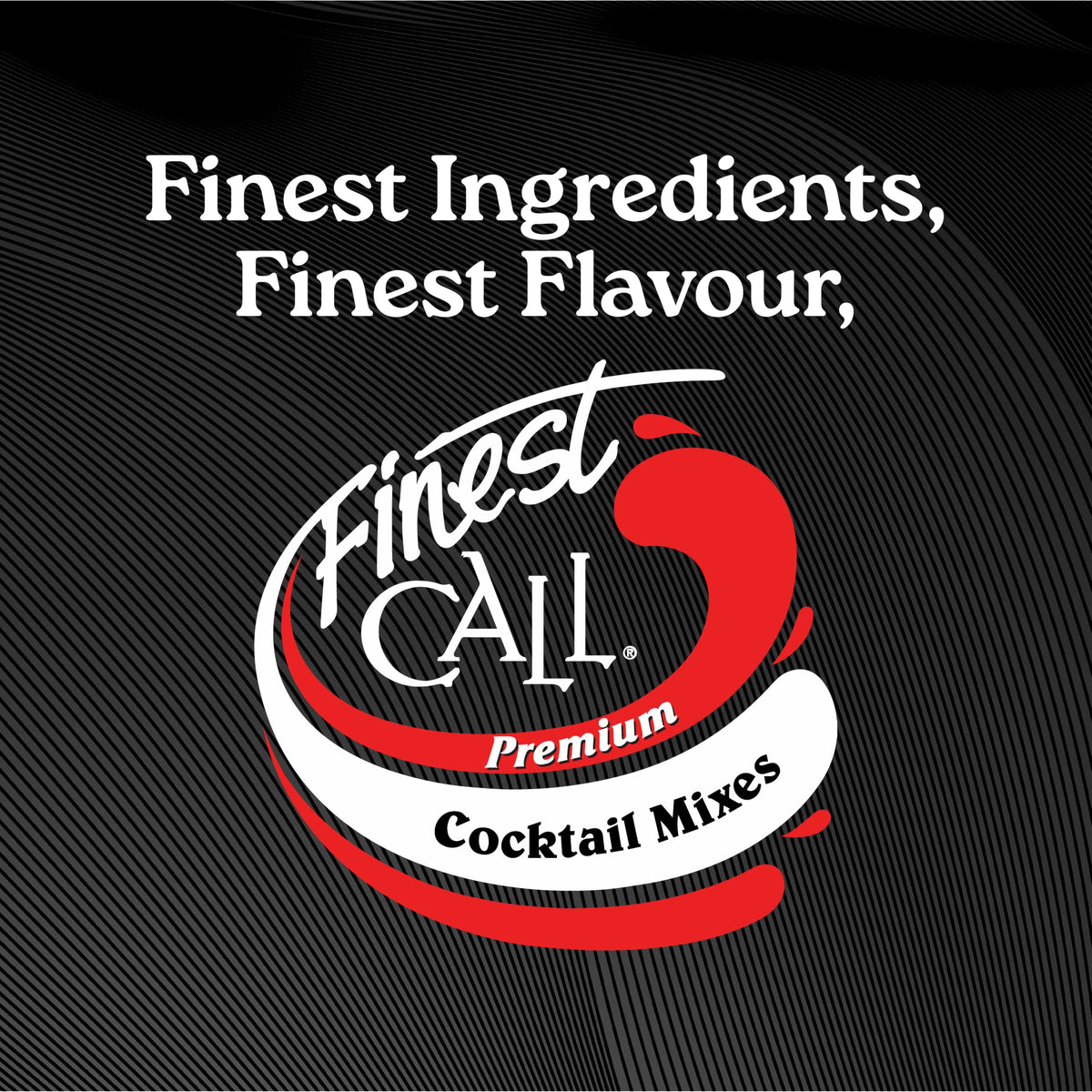 Finest Call mix with ingredients hinting at consistent yields for cocktails