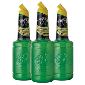 Finest Call lemon juice 1L bottle with single-pressed juice for bright cocktails.